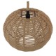 GloboStar® MANDALA 01331 Vintage Κρεμαστό Φωτιστικό Οροφής Μονόφωτο 1 x E27 Πλέγμα με Μπεζ Σχοινί Φ42 x Υ34cm GloboStar® MANDALA 01331 Vintage Κρεμαστό Φωτιστικό Οροφής Μονόφωτο 1 x E27 Πλέγμα με Μπεζ Σχοινί Φ42 x Υ34cm