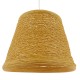 GloboStar® PLAYROOM 01332 Vintage Κρεμαστό Φωτιστικό Οροφής Μονόφωτο 1 x E27 Μπεζ Ξύλινο Ψάθινο Rattan Φ32 x Υ27cm GloboStar® PLAYROOM 01332 Vintage Κρεμαστό Φωτιστικό Οροφής Μονόφωτο 1 x E27 Μπεζ Ξύλινο Ψάθινο Rattan Φ32 x Υ27cm
