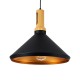 GLOBOSTAR® CALYPSO 01334-A Μοντέρνο Κρεμαστό Φωτιστικό Οροφής με Ντουί 1 x E27 AC 220-240V IP20 - Μαύρο, Χρυσό & Μπεζ - Μ36 x Π36 x Υ30cm GLOBOSTAR® CALYPSO 01334-A Μοντέρνο Κρεμαστό Φωτιστικό Οροφής με Ντουί 1 x E27 AC 220-240V IP20 - Μαύρο, Χρυσό & Μπεζ - Μ36 x Π36 x Υ30cm