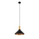 GLOBOSTAR® CALYPSO 01334-A Μοντέρνο Κρεμαστό Φωτιστικό Οροφής με Ντουί 1 x E27 AC 220-240V IP20 - Μαύρο, Χρυσό & Μπεζ - Μ36 x Π36 x Υ30cm GLOBOSTAR® CALYPSO 01334-A Μοντέρνο Κρεμαστό Φωτιστικό Οροφής με Ντουί 1 x E27 AC 220-240V IP20 - Μαύρο, Χρυσό & Μπεζ - Μ36 x Π36 x Υ30cm