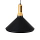 GLOBOSTAR® CALYPSO 01334-A Μοντέρνο Κρεμαστό Φωτιστικό Οροφής με Ντουί 1 x E27 AC 220-240V IP20 - Μαύρο, Χρυσό & Μπεζ - Μ36 x Π36 x Υ30cm GLOBOSTAR® CALYPSO 01334-A Μοντέρνο Κρεμαστό Φωτιστικό Οροφής με Ντουί 1 x E27 AC 220-240V IP20 - Μαύρο, Χρυσό & Μπεζ - Μ36 x Π36 x Υ30cm