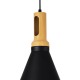 GLOBOSTAR® CALYPSO 01334-C Μοντέρνο Κρεμαστό Φωτιστικό Οροφής με Ντουί 1 x E27 AC 220-240V IP20 - Μαύρο, Χρυσό & Μπεζ - Μ25 x Π25 x Υ40cm GLOBOSTAR® CALYPSO 01334-C Μοντέρνο Κρεμαστό Φωτιστικό Οροφής με Ντουί 1 x E27 AC 220-240V IP20 - Μαύρο, Χρυσό & Μπεζ - Μ25 x Π25 x Υ40cm