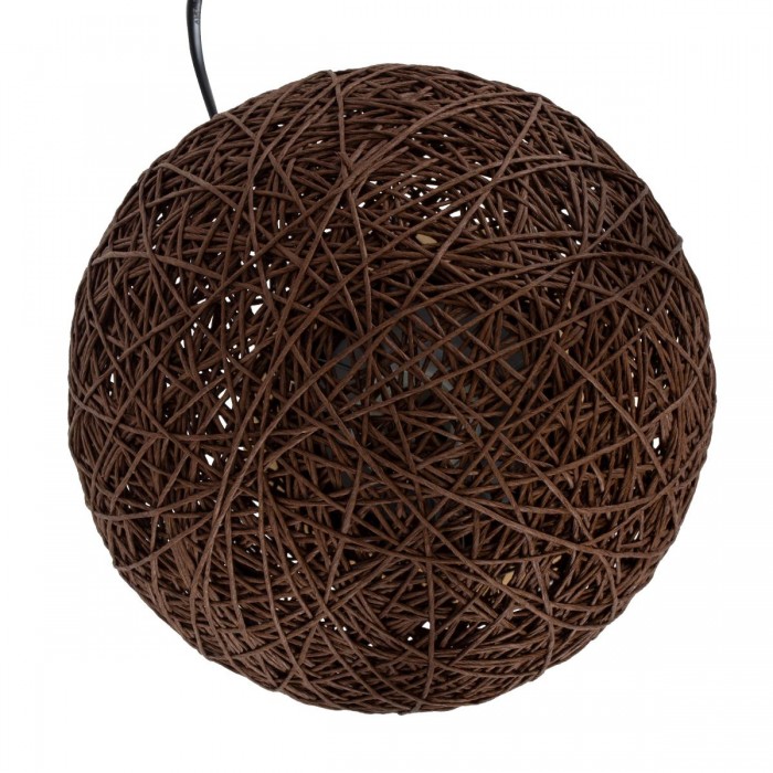 GloboStar® OCEANA 01337 Μοντέρνο Επιτραπέζιο Φωτιστικό Πορτατίφ Μονόφωτο Καφέ Σκούρο Ξύλινο Ψάθινο Rattan Φ20 x Υ22cm GloboStar® OCEANA 01337 Μοντέρνο Επιτραπέζιο Φωτιστικό Πορτατίφ Μονόφωτο Καφέ Σκούρο Ξύλινο Ψάθινο Rattan Φ20 x Υ22cm