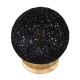 GloboStar® OCEANA 01338 Μοντέρνο Επιτραπέζιο Φωτιστικό Πορτατίφ Μονόφωτο Μαύρο Ξύλινο Ψάθινο Rattan Φ20 x Υ22cm GloboStar® OCEANA 01338 Μοντέρνο Επιτραπέζιο Φωτιστικό Πορτατίφ Μονόφωτο Μαύρο Ξύλινο Ψάθινο Rattan Φ20 x Υ22cm