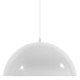 GloboStar® LUNE 01339 Μοντέρνο Κρεμαστό Φωτιστικό Οροφής Μονόφωτο Λευκό Χρυσό Μεταλλικό Καμπάνα Φ40 x Υ20cm GloboStar® LUNE 01339 Μοντέρνο Κρεμαστό Φωτιστικό Οροφής Μονόφωτο Λευκό Χρυσό Μεταλλικό Καμπάνα Φ40 x Υ20cm
