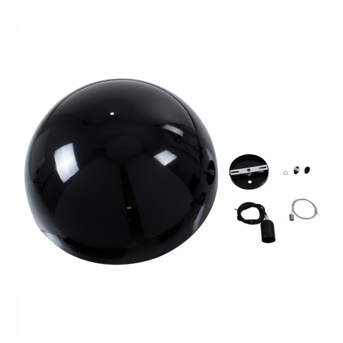 GloboStar® DIADEMA 01342 Μοντέρνο Κρεμαστό Φωτιστικό Οροφής Μονόφωτο 1 x E27 Μαύρο - Χρυσό Μεταλλικό Καμπάνα Φ60 x Υ30cm GloboStar® DIADEMA 01342 Μοντέρνο Κρεμαστό Φωτιστικό Οροφής Μονόφωτο 1 x E27 Μαύρο - Χρυσό Μεταλλικό Καμπάνα Φ60 x Υ30cm