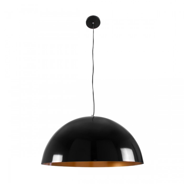 GloboStar® DIADEMA 01342 Μοντέρνο Κρεμαστό Φωτιστικό Οροφής Μονόφωτο 1 x E27 Μαύρο - Χρυσό Μεταλλικό Καμπάνα Φ60 x Υ30cm GloboStar® DIADEMA 01342 Μοντέρνο Κρεμαστό Φωτιστικό Οροφής Μονόφωτο 1 x E27 Μαύρο - Χρυσό Μεταλλικό Καμπάνα Φ60 x Υ30cm