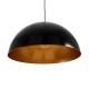GloboStar® DIADEMA 01342 Μοντέρνο Κρεμαστό Φωτιστικό Οροφής Μονόφωτο 1 x E27 Μαύρο - Χρυσό Μεταλλικό Καμπάνα Φ60 x Υ30cm GloboStar® DIADEMA 01342 Μοντέρνο Κρεμαστό Φωτιστικό Οροφής Μονόφωτο 1 x E27 Μαύρο - Χρυσό Μεταλλικό Καμπάνα Φ60 x Υ30cm