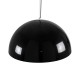 GloboStar® DIADEMA 01342 Μοντέρνο Κρεμαστό Φωτιστικό Οροφής Μονόφωτο 1 x E27 Μαύρο - Χρυσό Μεταλλικό Καμπάνα Φ60 x Υ30cm GloboStar® DIADEMA 01342 Μοντέρνο Κρεμαστό Φωτιστικό Οροφής Μονόφωτο 1 x E27 Μαύρο - Χρυσό Μεταλλικό Καμπάνα Φ60 x Υ30cm