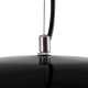 GloboStar® DIADEMA 01342 Μοντέρνο Κρεμαστό Φωτιστικό Οροφής Μονόφωτο 1 x E27 Μαύρο - Χρυσό Μεταλλικό Καμπάνα Φ60 x Υ30cm GloboStar® DIADEMA 01342 Μοντέρνο Κρεμαστό Φωτιστικό Οροφής Μονόφωτο 1 x E27 Μαύρο - Χρυσό Μεταλλικό Καμπάνα Φ60 x Υ30cm