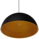 GloboStar® MEDEA 01344 Μοντέρνο Κρεμαστό Φωτιστικό Οροφής Μονόφωτο Μαύρο - Χρυσό Μεταλλικό Καμπάνα Φ60 x Υ30cm GloboStar® MEDEA 01344 Μοντέρνο Κρεμαστό Φωτιστικό Οροφής Μονόφωτο Μαύρο - Χρυσό Μεταλλικό Καμπάνα Φ60 x Υ30cm