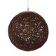 GloboStar® OCEANA 01354 Vintage Κρεμαστό Φωτιστικό Οροφής Μονόφωτο 1 x E27 Καφέ Ξύλινο Ψάθινο Rattan Φ20 x Υ20cm GloboStar® OCEANA 01354 Vintage Κρεμαστό Φωτιστικό Οροφής Μονόφωτο 1 x E27 Καφέ Ξύλινο Ψάθινο Rattan Φ20 x Υ20cm