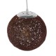 GloboStar® OCEANA 01354 Vintage Κρεμαστό Φωτιστικό Οροφής Μονόφωτο 1 x E27 Καφέ Ξύλινο Ψάθινο Rattan Φ20 x Υ20cm GloboStar® OCEANA 01354 Vintage Κρεμαστό Φωτιστικό Οροφής Μονόφωτο 1 x E27 Καφέ Ξύλινο Ψάθινο Rattan Φ20 x Υ20cm