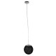 GloboStar® OCEANA 01356 Vintage Κρεμαστό Φωτιστικό Οροφής Μονόφωτο 1 x E27 Μαύρο Ξύλινο Ψάθινο Rattan Φ20 x Υ20cm GloboStar® OCEANA 01356 Vintage Κρεμαστό Φωτιστικό Οροφής Μονόφωτο 1 x E27 Μαύρο Ξύλινο Ψάθινο Rattan Φ20 x Υ20cm