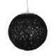 GloboStar® OCEANA 01356 Vintage Κρεμαστό Φωτιστικό Οροφής Μονόφωτο 1 x E27 Μαύρο Ξύλινο Ψάθινο Rattan Φ20 x Υ20cm GloboStar® OCEANA 01356 Vintage Κρεμαστό Φωτιστικό Οροφής Μονόφωτο 1 x E27 Μαύρο Ξύλινο Ψάθινο Rattan Φ20 x Υ20cm