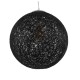 GloboStar® OCEANA 01360 Vintage Κρεμαστό Φωτιστικό Οροφής Μονόφωτο 1 x E27 Μαύρο Ξύλινο Ψάθινο Rattan Φ40 x Υ40cm GloboStar® OCEANA 01360 Vintage Κρεμαστό Φωτιστικό Οροφής Μονόφωτο 1 x E27 Μαύρο Ξύλινο Ψάθινο Rattan Φ40 x Υ40cm