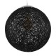 GloboStar® OCEANA 01360 Vintage Κρεμαστό Φωτιστικό Οροφής Μονόφωτο 1 x E27 Μαύρο Ξύλινο Ψάθινο Rattan Φ40 x Υ40cm GloboStar® OCEANA 01360 Vintage Κρεμαστό Φωτιστικό Οροφής Μονόφωτο 1 x E27 Μαύρο Ξύλινο Ψάθινο Rattan Φ40 x Υ40cm
