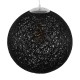 GloboStar® OCEANA 01360 Vintage Κρεμαστό Φωτιστικό Οροφής Μονόφωτο 1 x E27 Μαύρο Ξύλινο Ψάθινο Rattan Φ40 x Υ40cm GloboStar® OCEANA 01360 Vintage Κρεμαστό Φωτιστικό Οροφής Μονόφωτο 1 x E27 Μαύρο Ξύλινο Ψάθινο Rattan Φ40 x Υ40cm