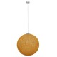 GloboStar® OCEANA 01361 Vintage Κρεμαστό Φωτιστικό Οροφής Μονόφωτο 1 x E27 Μπεζ Χρυσό Ξύλινο Ψάθινο Rattan Φ60 x Υ60cm GloboStar® OCEANA 01361 Vintage Κρεμαστό Φωτιστικό Οροφής Μονόφωτο 1 x E27 Μπεζ Χρυσό Ξύλινο Ψάθινο Rattan Φ60 x Υ60cm
