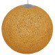 GloboStar® OCEANA 01361 Vintage Κρεμαστό Φωτιστικό Οροφής Μονόφωτο 1 x E27 Μπεζ Χρυσό Ξύλινο Ψάθινο Rattan Φ60 x Υ60cm GloboStar® OCEANA 01361 Vintage Κρεμαστό Φωτιστικό Οροφής Μονόφωτο 1 x E27 Μπεζ Χρυσό Ξύλινο Ψάθινο Rattan Φ60 x Υ60cm