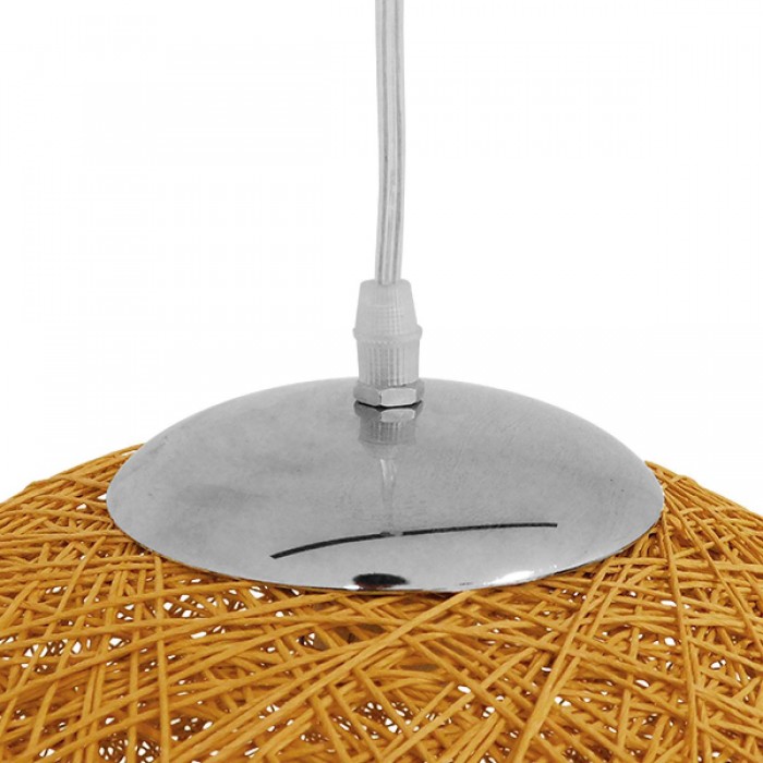GloboStar® OCEANA 01361 Vintage Κρεμαστό Φωτιστικό Οροφής Μονόφωτο 1 x E27 Μπεζ Χρυσό Ξύλινο Ψάθινο Rattan Φ60 x Υ60cm GloboStar® OCEANA 01361 Vintage Κρεμαστό Φωτιστικό Οροφής Μονόφωτο 1 x E27 Μπεζ Χρυσό Ξύλινο Ψάθινο Rattan Φ60 x Υ60cm