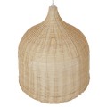 GloboStar® BAHAMAS 01370 Vintage Κρεμαστό Φωτιστικό Οροφής Μονόφωτο 1 x E27 Μπεζ Ξύλινο Ψάθινο Μπαμπού Φ60 x Υ60cm GloboStar® BAHAMAS 01370 Vintage Κρεμαστό Φωτιστικό Οροφής Μονόφωτο 1 x E27 Μπεζ Ξύλινο Ψάθινο Μπαμπού Φ60 x Υ60cm