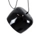 GloboStar® JASPER 01373 Μοντέρνο Κρεμαστό Φωτιστικό Οροφής Μονόφωτο 1 x E27 Μεταλλικό Μαύρο Λευκό Καμπάνα Φ26.5 x Υ20.5cm