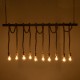 GloboStar® FERULE 01380 Vintage Industrial Κρεμαστό Φωτιστικό Οροφής Πολύφωτο 10 x E27 Μπρούτζινο Μεταλλικό με Μπεζ Σχοινί Μ150 x Π4 x Y62.5cm GloboStar® FERULE 01380 Vintage Industrial Κρεμαστό Φωτιστικό Οροφής Πολύφωτο 10 x E27 Μπρούτζινο Μεταλλικό με Μπεζ Σχοινί Μ150 x Π4 x Y62.5cm