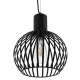GloboStar® SCANDI 01386 Vintage Industrial Κρεμαστό Φωτιστικό Οροφής Μονόφωτο Μαύρο Μεταλλικό Πλέγμα Φ23 x Υ30cm GloboStar® SCANDI 01386 Vintage Industrial Κρεμαστό Φωτιστικό Οροφής Μονόφωτο Μαύρο Μεταλλικό Πλέγμα Φ23 x Υ30cm
