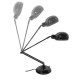 GloboStar® OFFICE BLACK 01392 Μοντέρνο Επιτραπέζιο Φωτιστικό Πορτατίφ Μονόφωτο Μεταλλικό Μαύρο Νίκελ Φ12 x Υ80cm GloboStar® OFFICE BLACK 01392 Μοντέρνο Επιτραπέζιο Φωτιστικό Πορτατίφ Μονόφωτο Μεταλλικό Μαύρο Νίκελ Φ12 x Υ80cm
