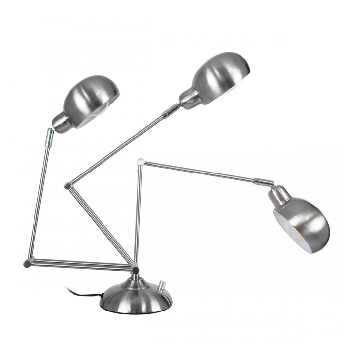 GloboStar® OFFICE CHROME 01393 Μοντέρνο Επιτραπέζιο Φωτιστικό Πορτατίφ Μονόφωτο 1 x E27 Χρώμιο Νίκελ Μεταλλικό Φ14 x Υ80cm GloboStar® OFFICE CHROME 01393 Μοντέρνο Επιτραπέζιο Φωτιστικό Πορτατίφ Μονόφωτο 1 x E27 Χρώμιο Νίκελ Μεταλλικό Φ14 x Υ80cm
