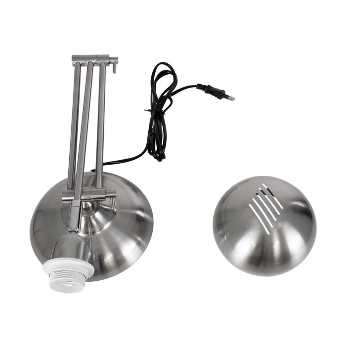 GloboStar® OFFICE CHROME 01393 Μοντέρνο Επιτραπέζιο Φωτιστικό Πορτατίφ Μονόφωτο 1 x E27 Χρώμιο Νίκελ Μεταλλικό Φ14 x Υ80cm GloboStar® OFFICE CHROME 01393 Μοντέρνο Επιτραπέζιο Φωτιστικό Πορτατίφ Μονόφωτο 1 x E27 Χρώμιο Νίκελ Μεταλλικό Φ14 x Υ80cm