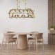 GloboStar® SANCTUM 01402 Vintage Industrial Κρεμαστό Φωτιστικό Οροφής Πολύφωτο 4 x E27 Καφέ Σκουριά Μεταλλικό Πλέγμα Μ105 x Π36.5 x Y37cm GloboStar® SANCTUM 01402 Vintage Industrial Κρεμαστό Φωτιστικό Οροφής Πολύφωτο 4 x E27 Καφέ Σκουριά Μεταλλικό Πλέγμα Μ105 x Π36.5 x Y37cm
