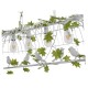 GloboStar® NIDUS 01403 Vintage Industrial Κρεμαστό Φωτιστικό Οροφής Πολύφωτο 4 x E27 Λευκό Μεταλλικό Πλέγμα Μ105 x Π37 x Y36.5cm GloboStar® NIDUS 01403 Vintage Industrial Κρεμαστό Φωτιστικό Οροφής Πολύφωτο 4 x E27 Λευκό Μεταλλικό Πλέγμα Μ105 x Π37 x Y36.5cm