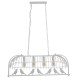 GloboStar® NIDUS 01403 Vintage Industrial Κρεμαστό Φωτιστικό Οροφής Πολύφωτο 4 x E27 Λευκό Μεταλλικό Πλέγμα Μ105 x Π37 x Y36.5cm GloboStar® NIDUS 01403 Vintage Industrial Κρεμαστό Φωτιστικό Οροφής Πολύφωτο 4 x E27 Λευκό Μεταλλικό Πλέγμα Μ105 x Π37 x Y36.5cm