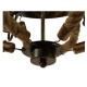 GloboStar® VICTORIAN 01404 Vintage Κρεμαστό Φωτιστικό Οροφής Πολύφωτο 6 x E14 Μπρούτζινο Σκουριά Μεταλλικό Πολυέλαιος με Μπεζ Σχοινί Φ76 x Y65cm GloboStar® VICTORIAN 01404 Vintage Κρεμαστό Φωτιστικό Οροφής Πολύφωτο 6 x E14 Μπρούτζινο Σκουριά Μεταλλικό Πολυέλαιος με Μπεζ Σχοινί Φ76 x Y65cm