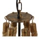GloboStar® VICTORIAN 01404 Vintage Κρεμαστό Φωτιστικό Οροφής Πολύφωτο 6 x E14 Μπρούτζινο Σκουριά Μεταλλικό Πολυέλαιος με Μπεζ Σχοινί Φ76 x Y65cm GloboStar® VICTORIAN 01404 Vintage Κρεμαστό Φωτιστικό Οροφής Πολύφωτο 6 x E14 Μπρούτζινο Σκουριά Μεταλλικό Πολυέλαιος με Μπεζ Σχοινί Φ76 x Y65cm