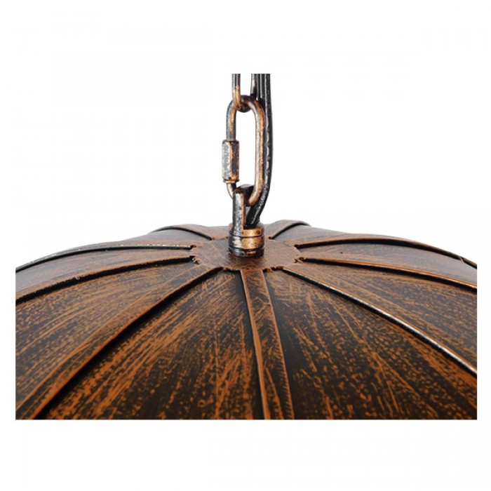 GloboStar® UMBRELLA 01406 Vintage Industrial Κρεμαστό Φωτιστικό Οροφής Πολύφωτο 5 x E27 Μαύρο Καφέ Σκουριά Μεταλλικό Φ58 x Υ60cm GloboStar® UMBRELLA 01406 Vintage Industrial Κρεμαστό Φωτιστικό Οροφής Πολύφωτο 5 x E27 Μαύρο Καφέ Σκουριά Μεταλλικό Φ58 x Υ60cm