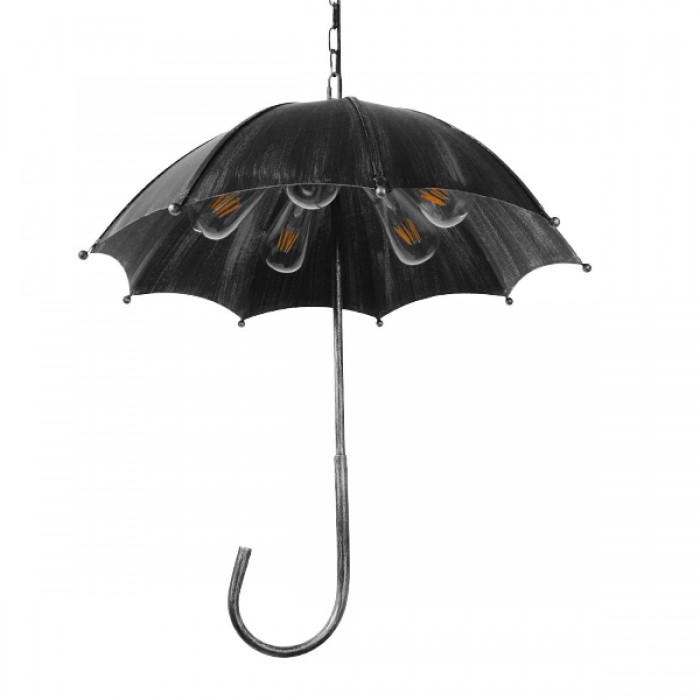 GloboStar® UMBRELLA 01407 Vintage Industrial Κρεμαστό Φωτιστικό Οροφής Πολύφωτο Γκρι Σκουριά Μεταλλικό Φ58 x Υ60cm GloboStar® UMBRELLA 01407 Vintage Industrial Κρεμαστό Φωτιστικό Οροφής Πολύφωτο Γκρι Σκουριά Μεταλλικό Φ58 x Υ60cm