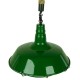 GloboStar® ELEDA 01408 Vintage Industrial Κρεμαστό Φωτιστικό Οροφής Μονόφωτο 1 x E27 Πράσινο Λευκό Μεταλλικό Καμπάνα Πλέγμα με Μπεζ Σχοινί Φ36 x Υ31cm GloboStar® ELEDA 01408 Vintage Industrial Κρεμαστό Φωτιστικό Οροφής Μονόφωτο 1 x E27 Πράσινο Λευκό Μεταλλικό Καμπάνα Πλέγμα με Μπεζ Σχοινί Φ36 x Υ31cm