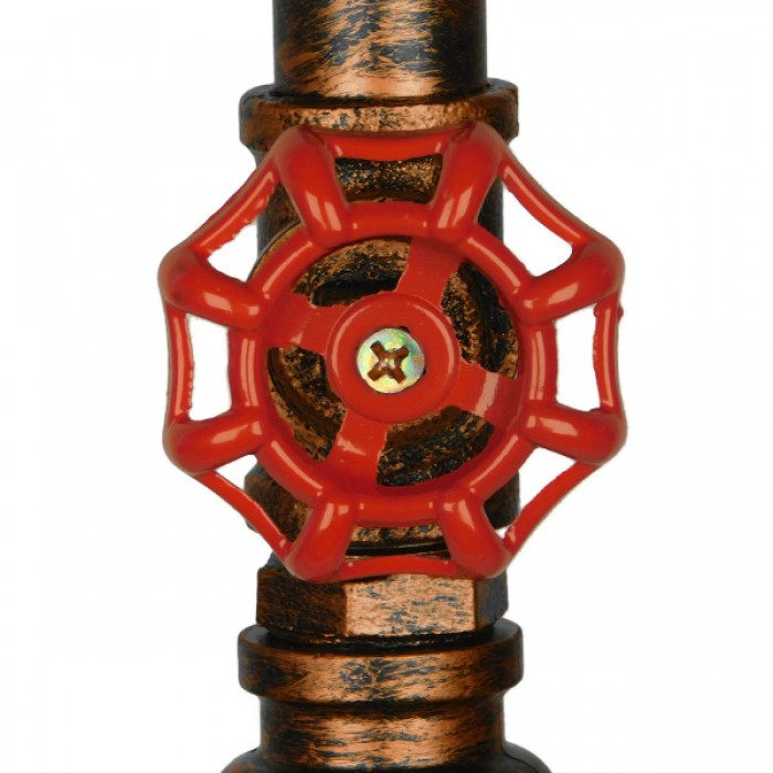 GloboStar® FAUCET 01414 Vintage Industrial Κρεμαστό Φωτιστικό Οροφής Μονόφωτο 1 x E27 Καφέ Σκουριά Μεταλλικό Μ5 x Π7.5 x Y20cm GloboStar® FAUCET 01414 Vintage Industrial Κρεμαστό Φωτιστικό Οροφής Μονόφωτο 1 x E27 Καφέ Σκουριά Μεταλλικό Μ5 x Π7.5 x Y20cm