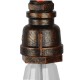GloboStar® FAUCET 01414 Vintage Industrial Κρεμαστό Φωτιστικό Οροφής Μονόφωτο 1 x E27 Καφέ Σκουριά Μεταλλικό Μ5 x Π7.5 x Y20cm GloboStar® FAUCET 01414 Vintage Industrial Κρεμαστό Φωτιστικό Οροφής Μονόφωτο 1 x E27 Καφέ Σκουριά Μεταλλικό Μ5 x Π7.5 x Y20cm