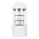 GloboStar® NEWI 01418 Μοντέρνο Φωτιστικό Τοίχου Απλίκα Μονόφωτο Λευκό Μεταλλικό Μ11 x Π17 x Υ23cm GloboStar® NEWI 01418 Μοντέρνο Φωτιστικό Τοίχου Απλίκα Μονόφωτο Λευκό Μεταλλικό Μ11 x Π17 x Υ23cm