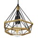 GloboStar® FLUTED 01421 Vintage Κρεμαστό Φωτιστικό Οροφής Μονόφωτο 1 x E27 Μαύρο Μεταλλικό με Μπεζ Σχοινί Φ25 x Υ24cm GloboStar® FLUTED 01421 Vintage Κρεμαστό Φωτιστικό Οροφής Μονόφωτο 1 x E27 Μαύρο Μεταλλικό με Μπεζ Σχοινί Φ25 x Υ24cm