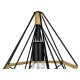GloboStar® FLUTED 01421 Vintage Κρεμαστό Φωτιστικό Οροφής Μονόφωτο 1 x E27 Μαύρο Μεταλλικό με Μπεζ Σχοινί Φ25 x Υ24cm GloboStar® FLUTED 01421 Vintage Κρεμαστό Φωτιστικό Οροφής Μονόφωτο 1 x E27 Μαύρο Μεταλλικό με Μπεζ Σχοινί Φ25 x Υ24cm