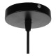GloboStar® FLUTED 01421 Vintage Κρεμαστό Φωτιστικό Οροφής Μονόφωτο 1 x E27 Μαύρο Μεταλλικό με Μπεζ Σχοινί Φ25 x Υ24cm GloboStar® FLUTED 01421 Vintage Κρεμαστό Φωτιστικό Οροφής Μονόφωτο 1 x E27 Μαύρο Μεταλλικό με Μπεζ Σχοινί Φ25 x Υ24cm