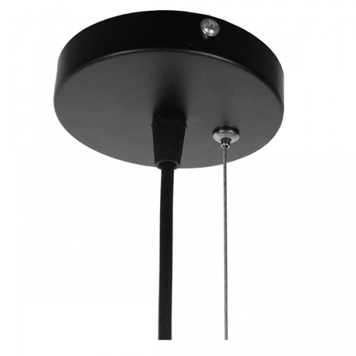 GloboStar® CONCRETE 01422 Vintage Κρεμαστό Φωτιστικό Οροφής Μονόφωτο 1 x E27 Μαύρο Μεταλλικό με Μπεζ Σχοινί Φ50 x Υ44cm GloboStar® CONCRETE 01422 Vintage Κρεμαστό Φωτιστικό Οροφής Μονόφωτο 1 x E27 Μαύρο Μεταλλικό με Μπεζ Σχοινί Φ50 x Υ44cm