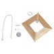 GloboStar® OCTAVE 01431 Μοντέρνο Κρεμαστό Φωτιστικό Οροφής Μονόφωτο 1 x E27 Μπεζ Ξύλινο Μ64 x Π64 x Y66cm GloboStar® OCTAVE 01431 Μοντέρνο Κρεμαστό Φωτιστικό Οροφής Μονόφωτο 1 x E27 Μπεζ Ξύλινο Μ64 x Π64 x Y66cm