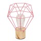 GloboStar® ANTLER 01442 Μοντέρνο Επιτραπέζιο Φωτιστικό Γραφείου LED USB DC 5V Μονόφωτο Μεταλλικό Ροζ με Ξύλινη Βάση Θερμό Λευκό 3000K Φ19 x Μ19 x Π19 x Υ23cm GloboStar® ANTLER 01442 Μοντέρνο Επιτραπέζιο Φωτιστικό Γραφείου LED USB DC 5V Μονόφωτο Μεταλλικό Ροζ με Ξύλινη Βάση Θερμό Λευκό 3000K Φ19 x Μ19 x Π19 x Υ23cm