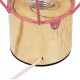 GloboStar® ANTLER 01442 Μοντέρνο Επιτραπέζιο Φωτιστικό Γραφείου LED USB DC 5V Μονόφωτο Μεταλλικό Ροζ με Ξύλινη Βάση Θερμό Λευκό 3000K Φ19 x Μ19 x Π19 x Υ23cm GloboStar® ANTLER 01442 Μοντέρνο Επιτραπέζιο Φωτιστικό Γραφείου LED USB DC 5V Μονόφωτο Μεταλλικό Ροζ με Ξύλινη Βάση Θερμό Λευκό 3000K Φ19 x Μ19 x Π19 x Υ23cm